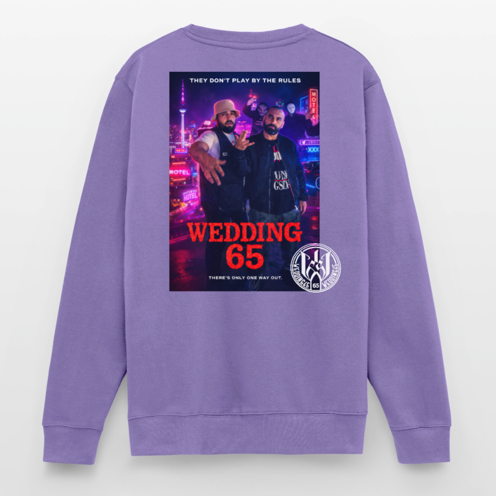Purple Wedding65 Unisex Pullover - Lavendel