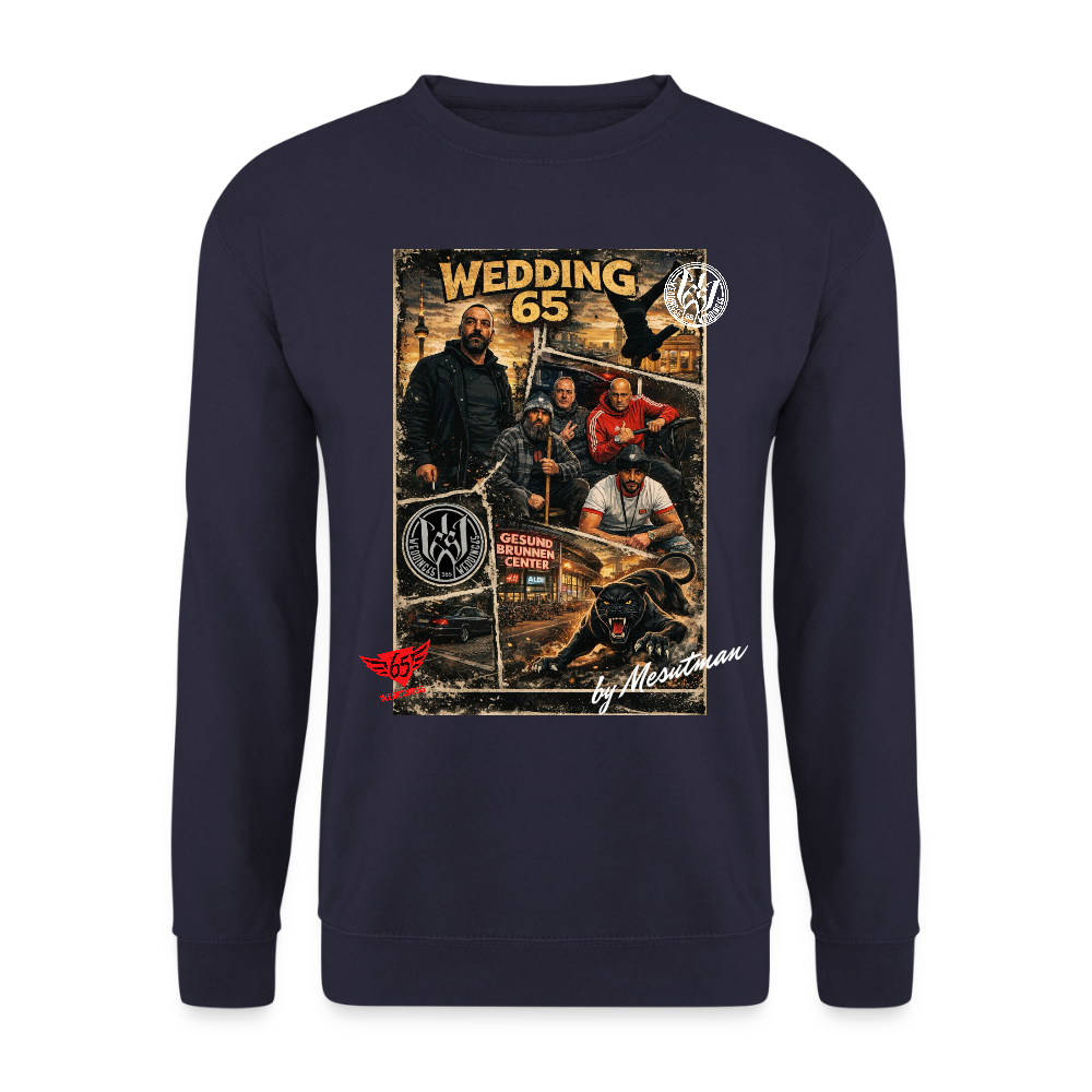 Kardes Wedding 65 Berlin Unisex Pullover - Navy