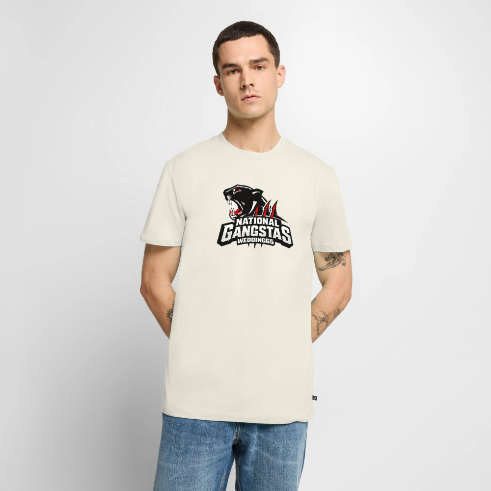 National Gangstas Panther Männer Premium T-Shirt - Naturweiß