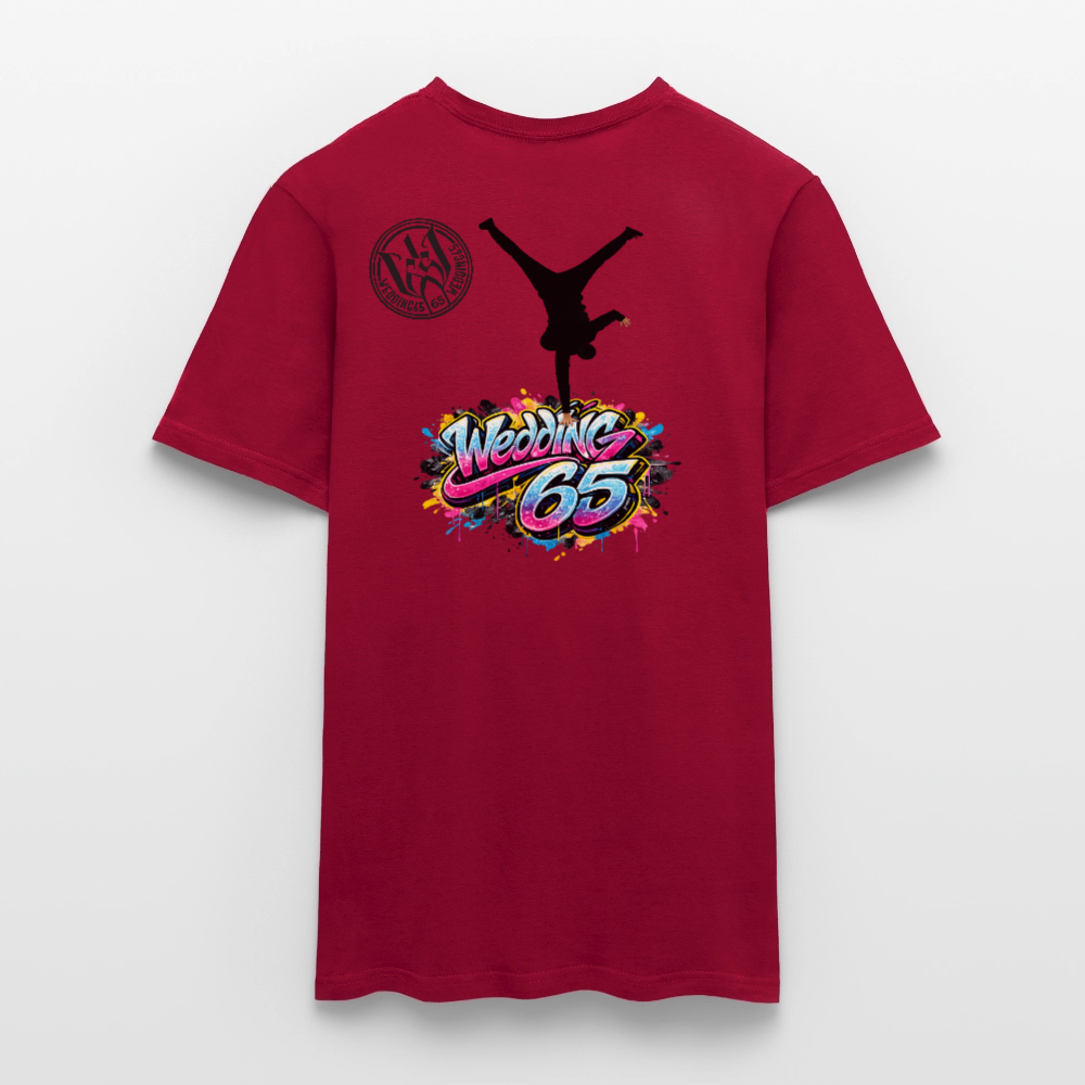 Männer Neon Wedding 65 T-Shirt - Ziegelrot