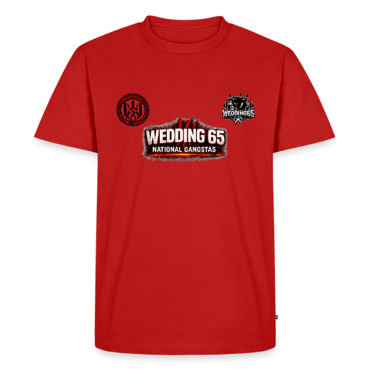 Fire NG Wedding65 Männer Premium T-Shirt - Rot