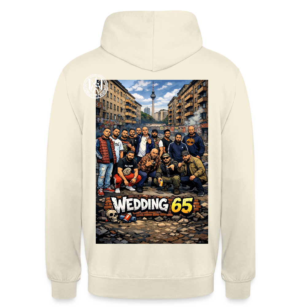 Group Wedding65 Ghetto Unisex Hoodie - Vanille-Milchshake