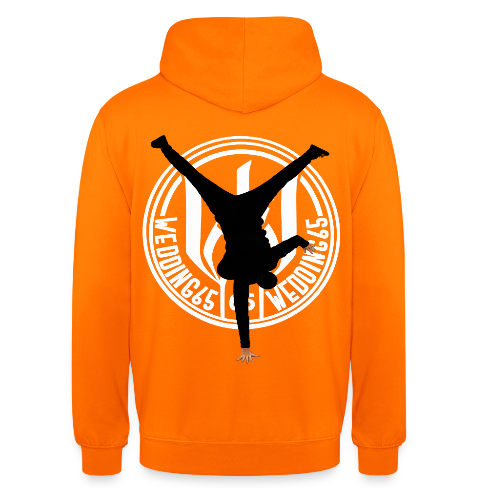 Breakdance 99 Wedding65 Unisex Hoodie - Orange