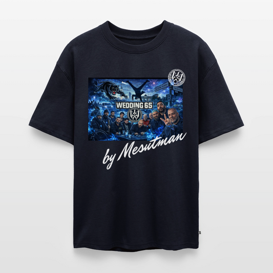 Unisex Soldiner Wedding65 Premium Oversized Bio T-Shirt - Navy