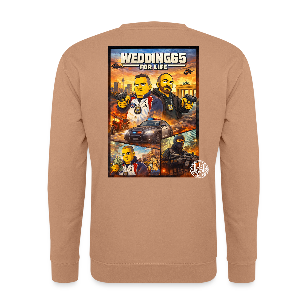Wedding65 Simps NG Unisex Pullover - Mocca