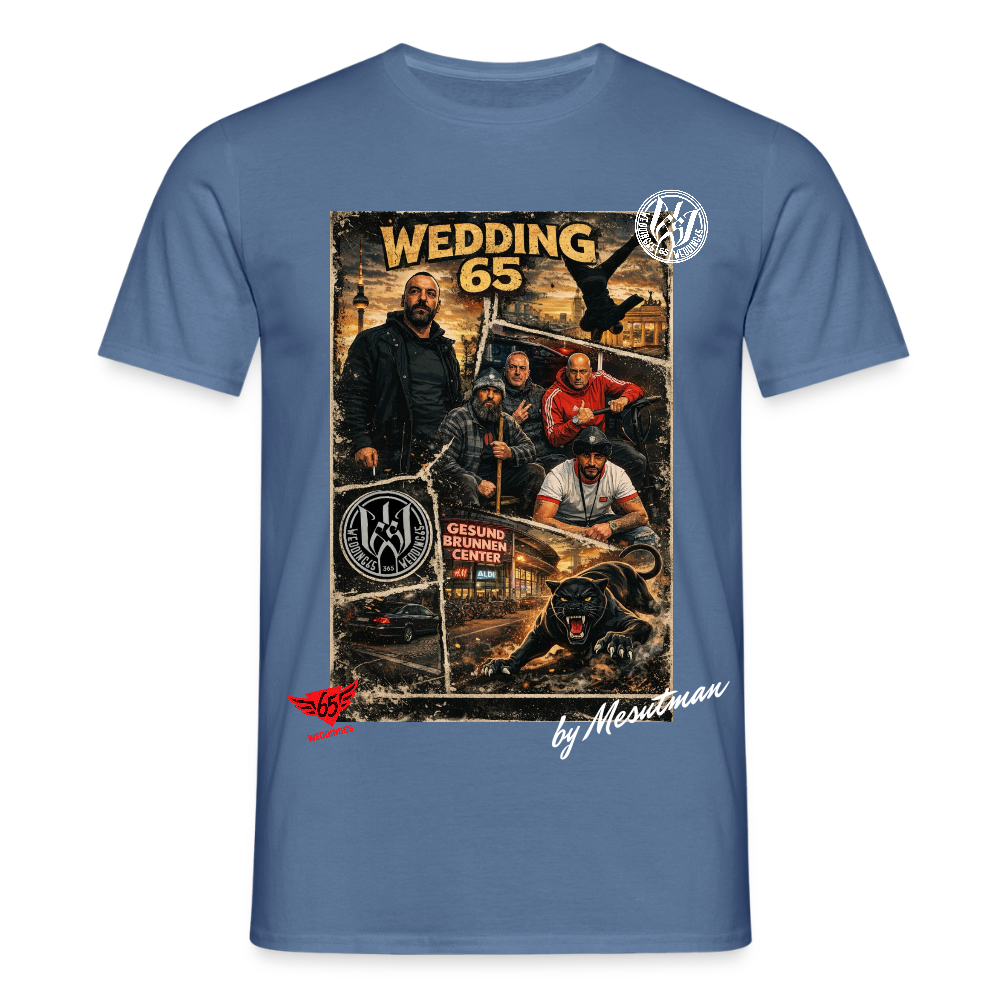 Kardes Wedding 65 Berlin Unisex T - Shirt - Taubenblau 