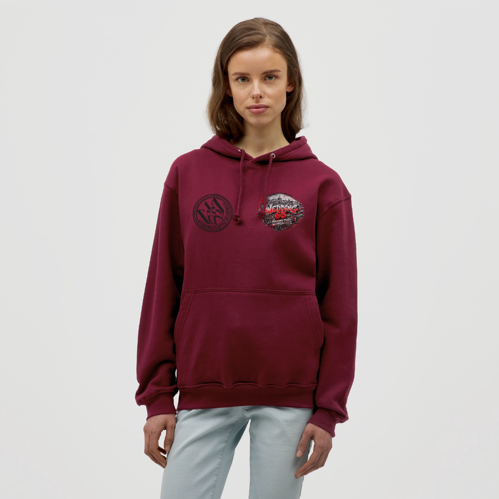 Berlin Wedding 65 Nauener Platz Unisex Hoodie - Bordeaux