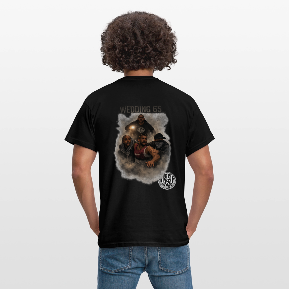 CS Wedding65 Männer T-Shirt - Schwarz