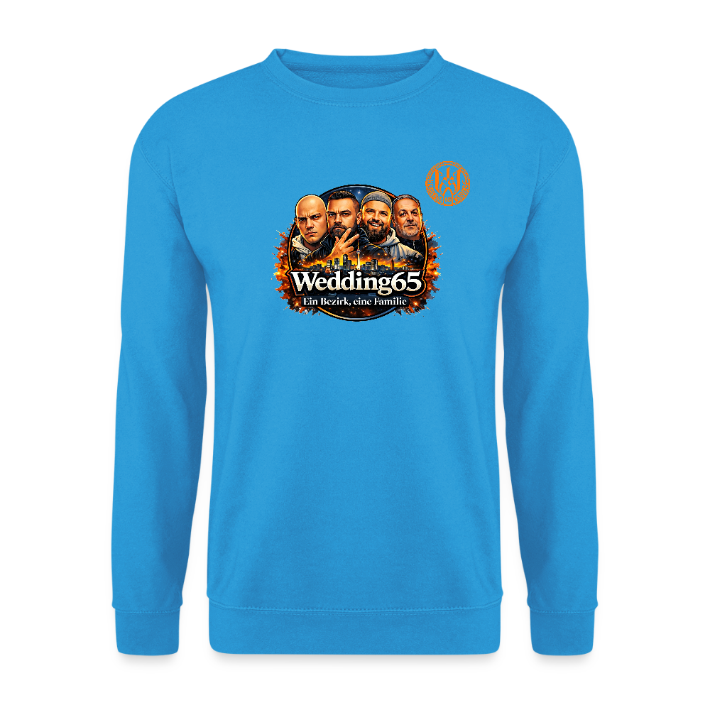 Wedding65 Familia Unisex Pullover - Meeresblau