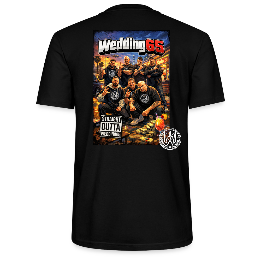 Outta Gang Wedding65  Unisex T-Shirt CRAFTER - Schwarz