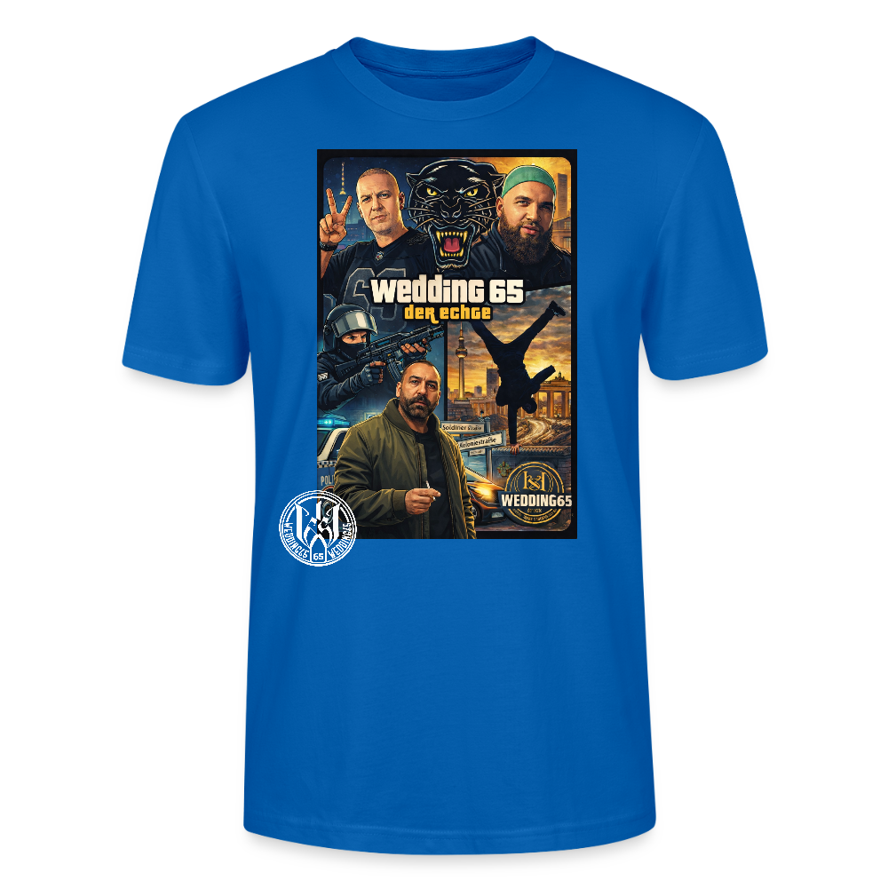 Der Echte Wedding 65 Unisex T-Shirt - Pfauenblau