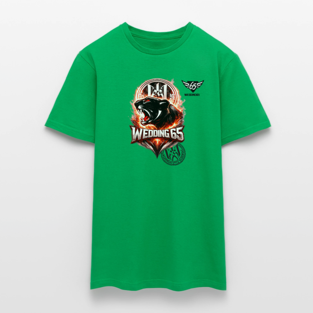 Fire Panther Wedding 65 Männer T-Shirt - Kelly Green