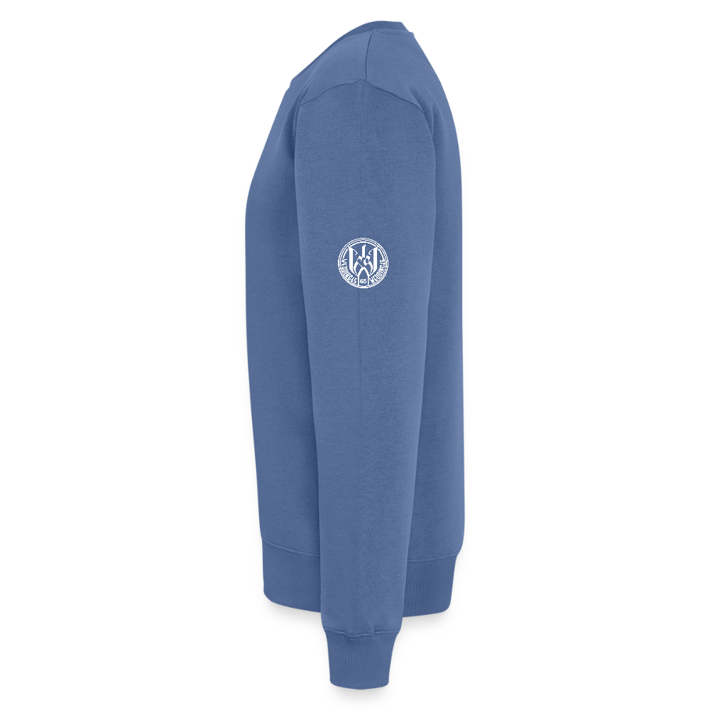 Dit is Wedding 65 Männer Premium Pullover - Taubenblau