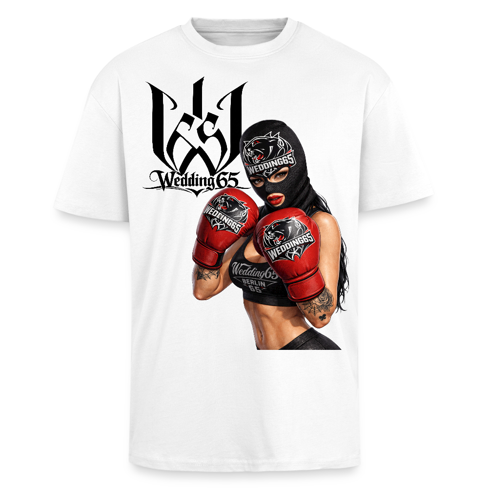 Boxer Wedding65 Heavy Oversize T-Shirt - Weiß