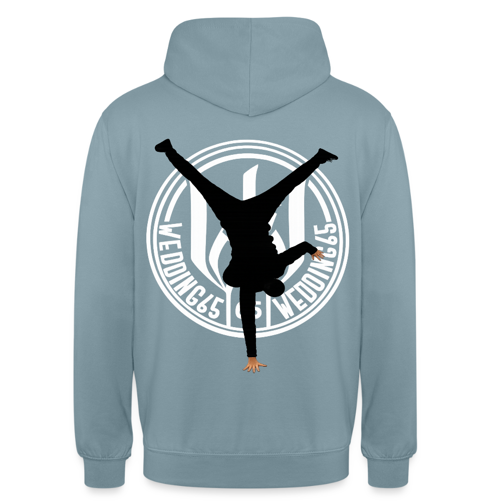 Breakdance 99 Wedding65 Unisex Hoodie - Nebelblau