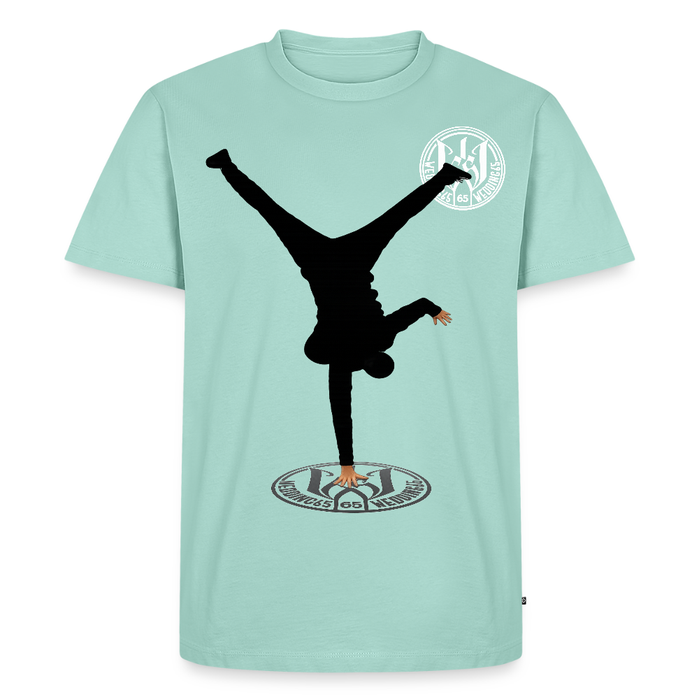 Breakdance 99 Wedding65 Männer Premium T-Shirt - Mint 