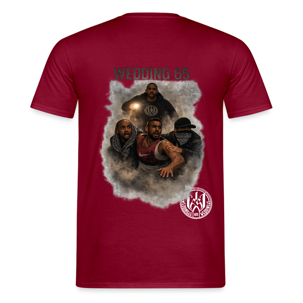 CS Wedding65 Männer T-Shirt - Ziegelrot