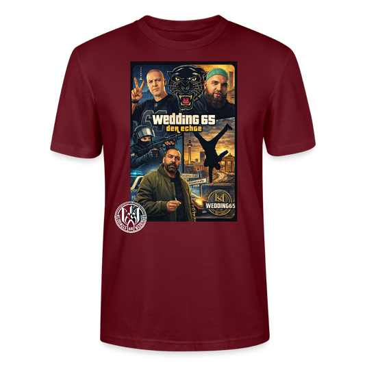 Der Echte Wedding 65 Unisex T-Shirt - Burgunderrot