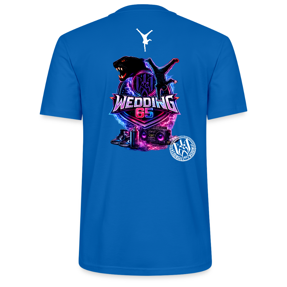 Neon Wedding65 Unisex T-Shirt CRAFTER - Pfauenblau