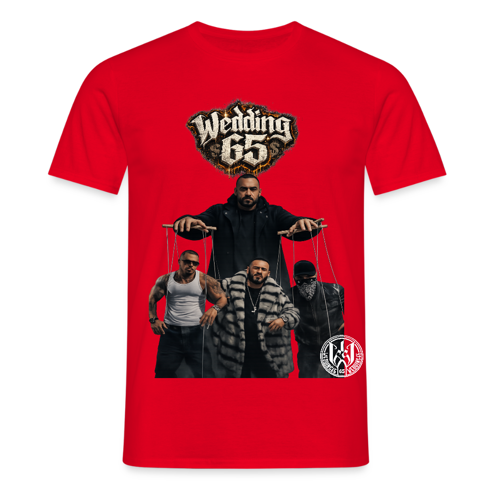 Wedding65 - Right- Männer T-Shirt - Rot