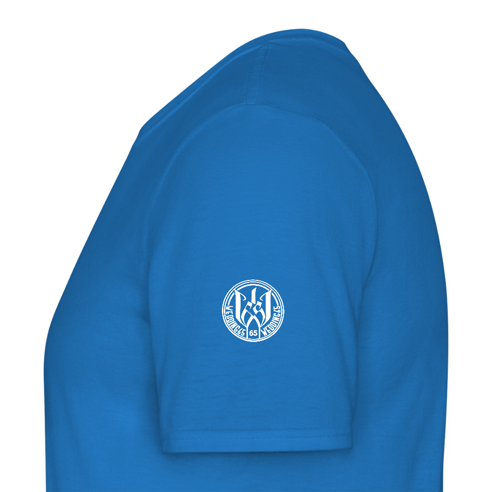 Black logo Shirt Wedding65 Männer T-Shirt - Royalblau