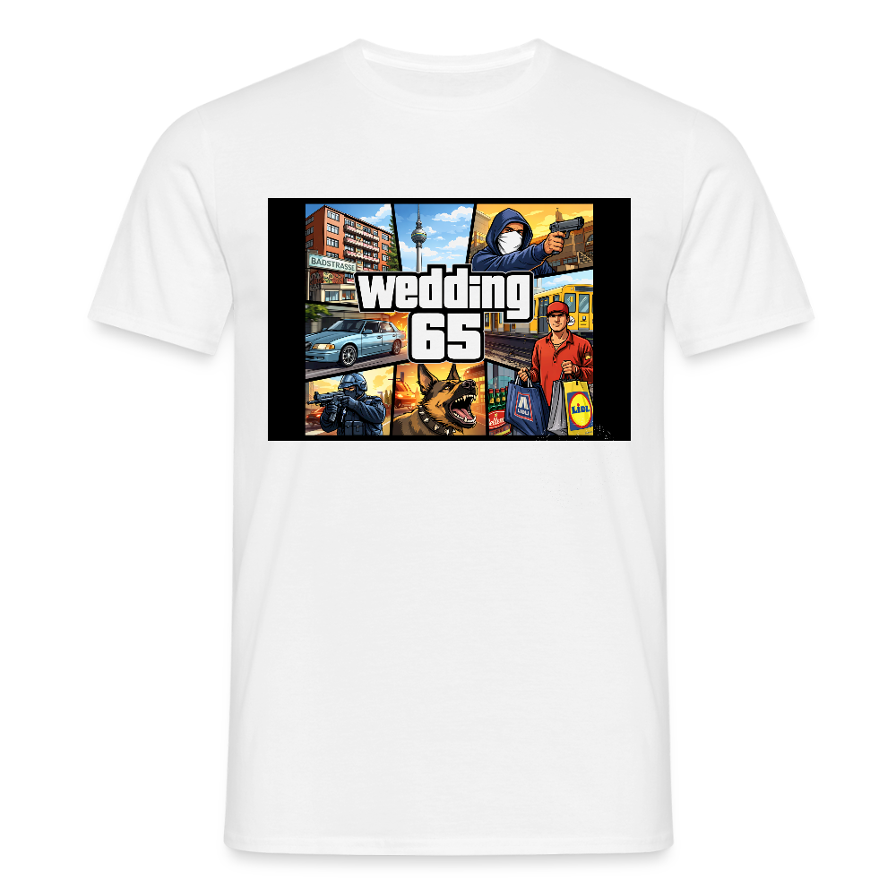 Männer Wedding 65 GTA T-Shirt - Weiß