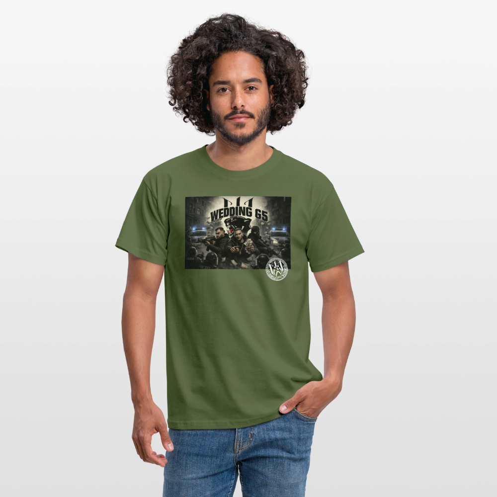 Wedding 65 Street Crime Männer T-Shirt - Militärgrün