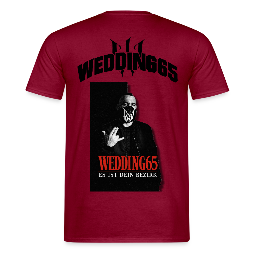 Scarface Wedding65 Männer T-Shirt - Ziegelrot