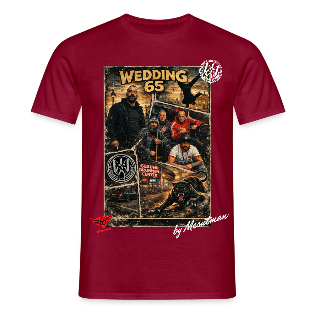 Kardes Wedding 65 Berlin Unisex T - Shirt - Ziegelrot