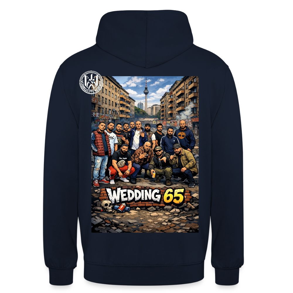 Group Wedding65 Ghetto Unisex Hoodie - Navy