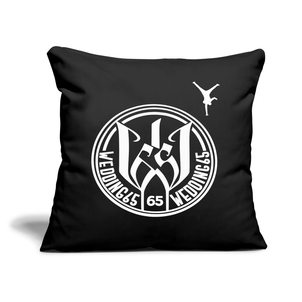 Original Wedding65 Sofakissenbezug 44 x 44 cm - Schwarz