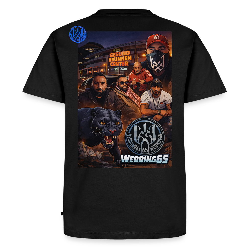GBrunnen Wedding65 Männer Premium T-Shirt - Schwarz