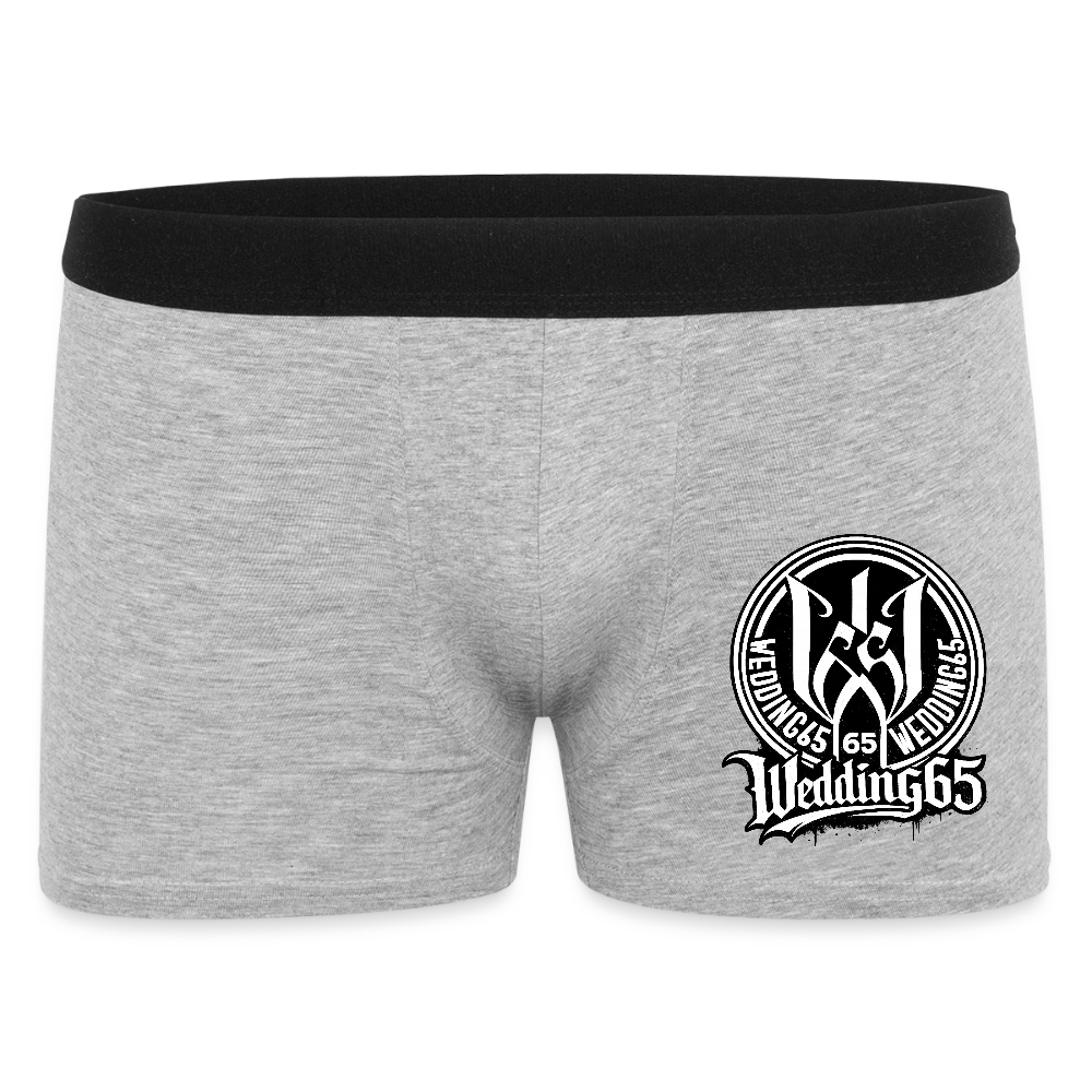 Wedding 65 Männer Boxer Shorts - Grau meliert