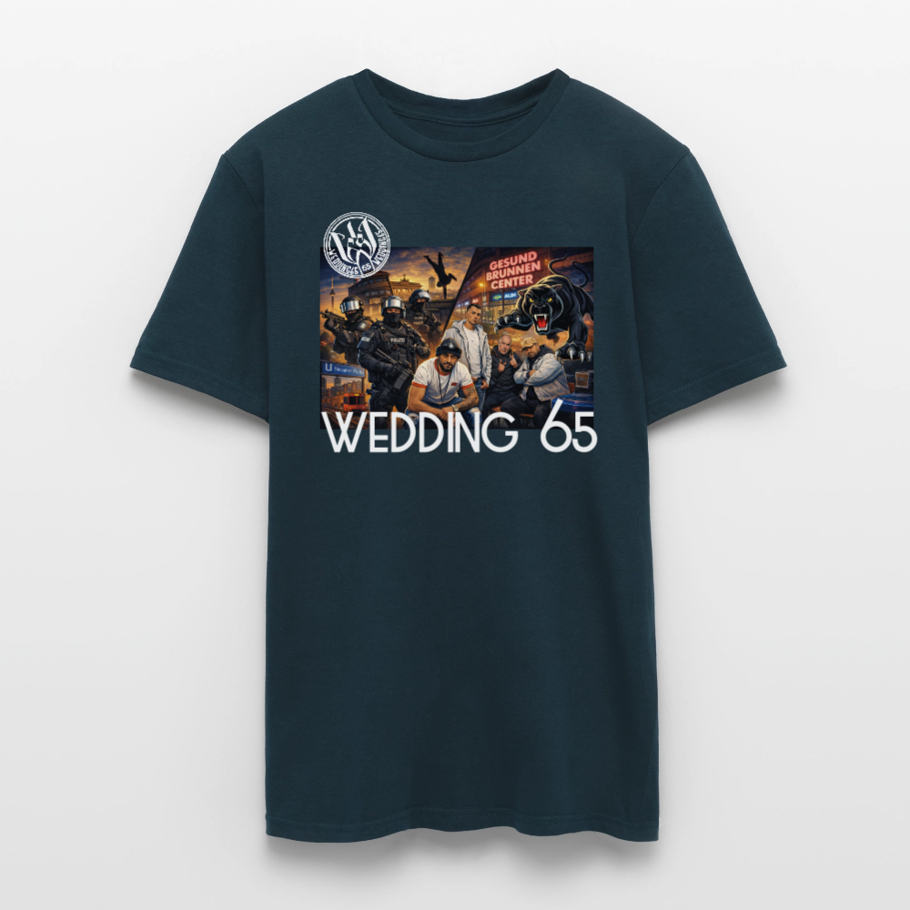 Gang Shirt Gesundbrunnen Wedding 65 Männer T-Shirt - Navy