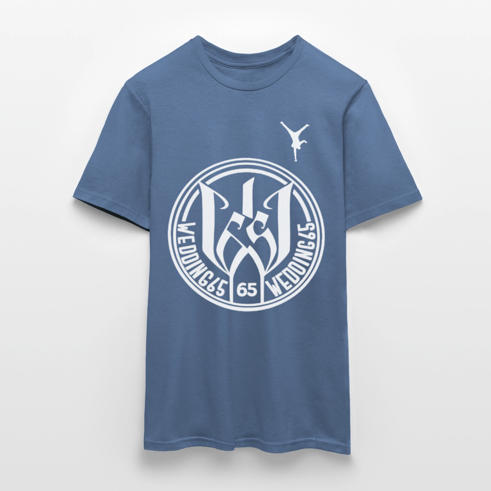 Klassik Wedding 65 The OriginalMänner T-Shirt - Taubenblau 