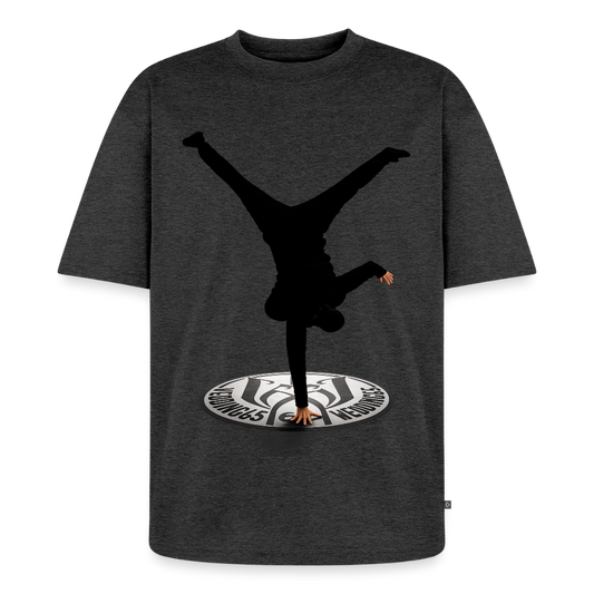 99 Mesutman Wedding 65Unisex Premium Oversized T-Shirt - Anthrazit meliert