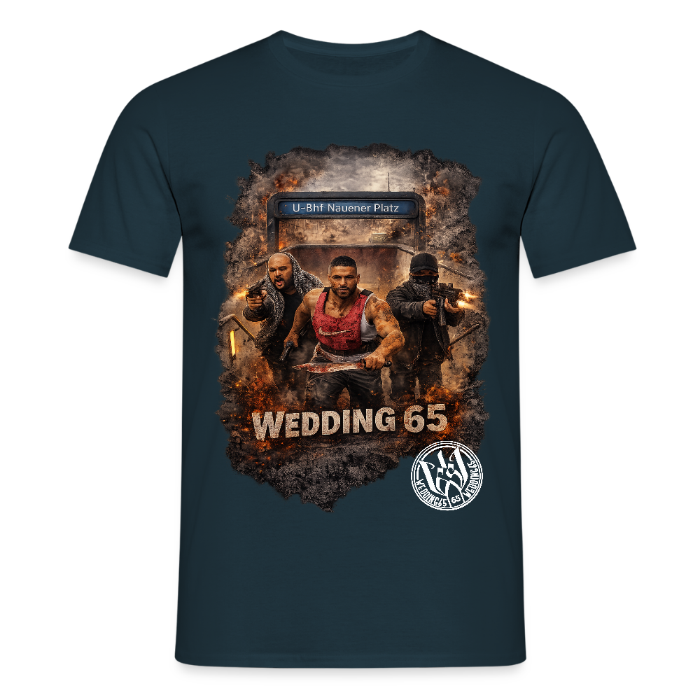 CS Wedding65 Männer T-Shirt - Navy