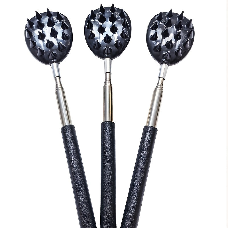 Ausziehbarer Kaktus-Rückenkratzer mit 1/4" & 1/2" einziehbaren Spitzen