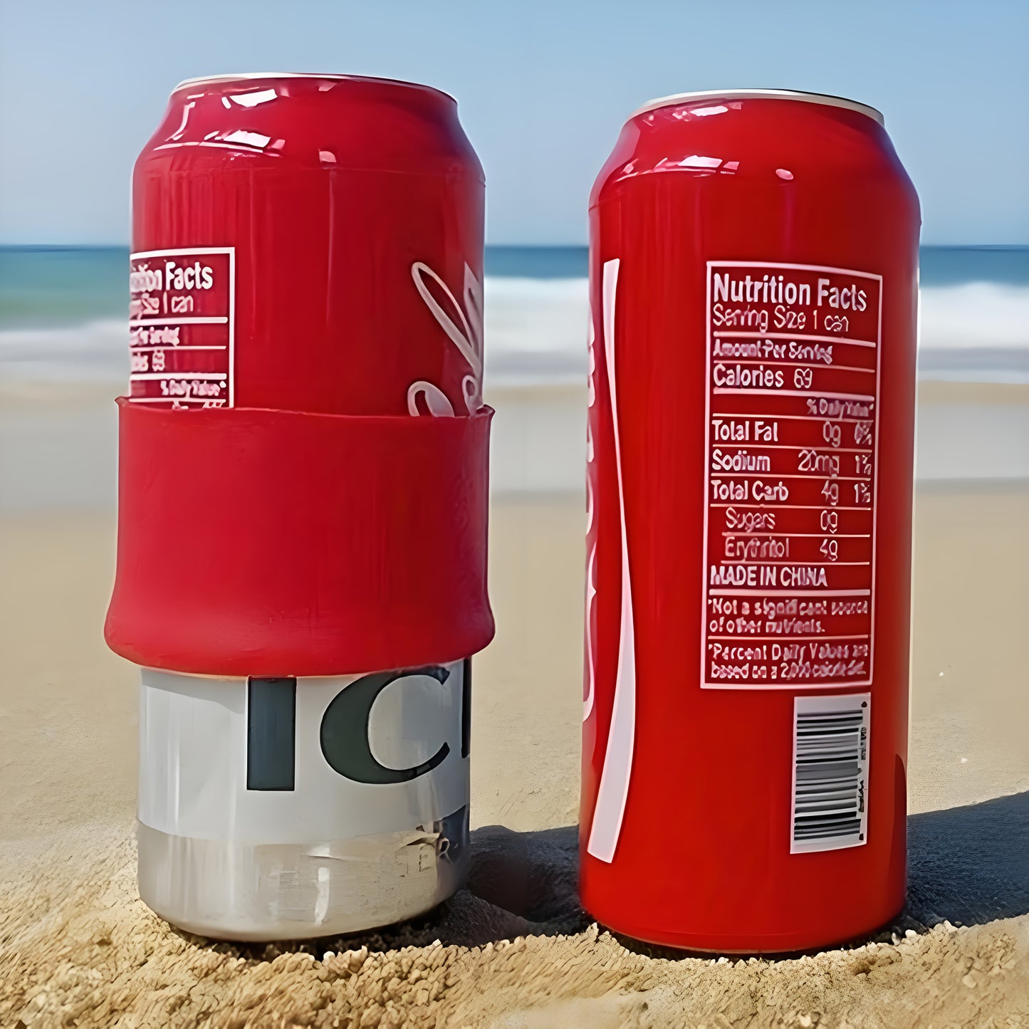 Silikonhülle zur Verdeckung von Bierdosen