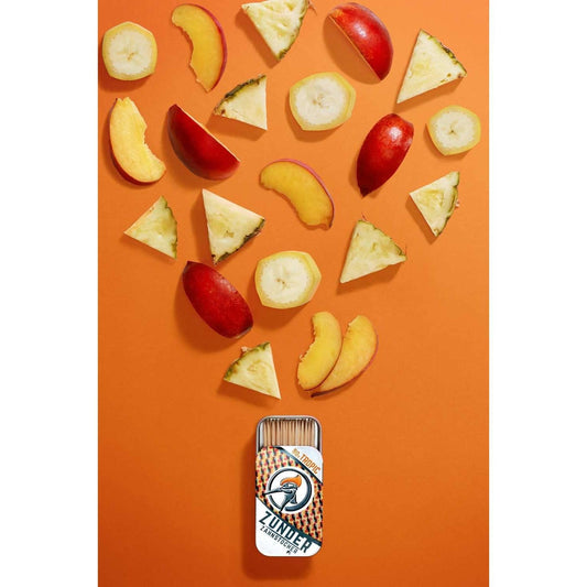 Zunder Zahnstocher | Zahnstocher mit Geschmack | 80 stück in stylischer Dose