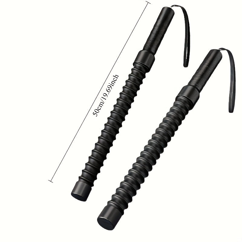 2 Stück Schwarzes Tragbares Drahtloses Battle Rope