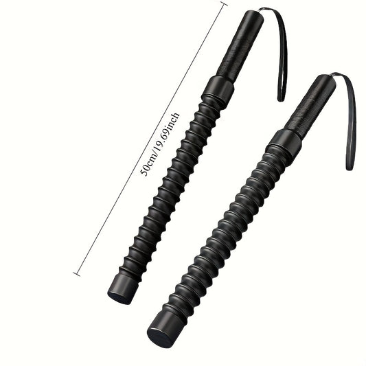 2 Stück Schwarzes Tragbares Drahtloses Battle Rope