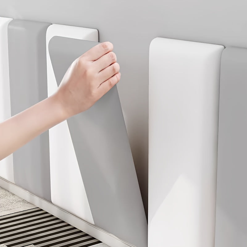 10er-Pack 23x50cm Weich gepolstertes Kunstleder-Material 3D-Weichkopfteil