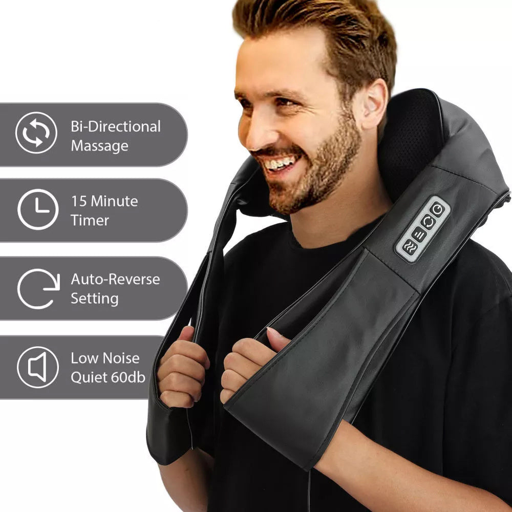 Tiefengewebe-Shiatsu-Nackenmassagegerät Elektrisches Massagegerät für Nacken