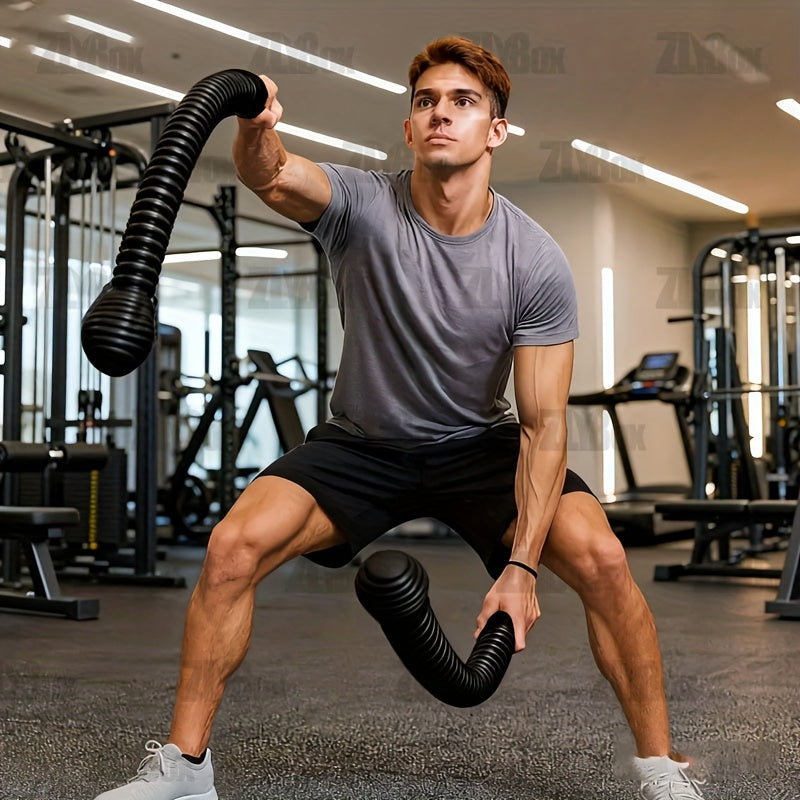 Seillose Battle Ropes – Tragbare Trainingsseile für HIIT-Workouts, Cardio & Muskelaufbau, Low-Impact-Kardiotraining, Home Gym Ausstattung für Männer  Frauen